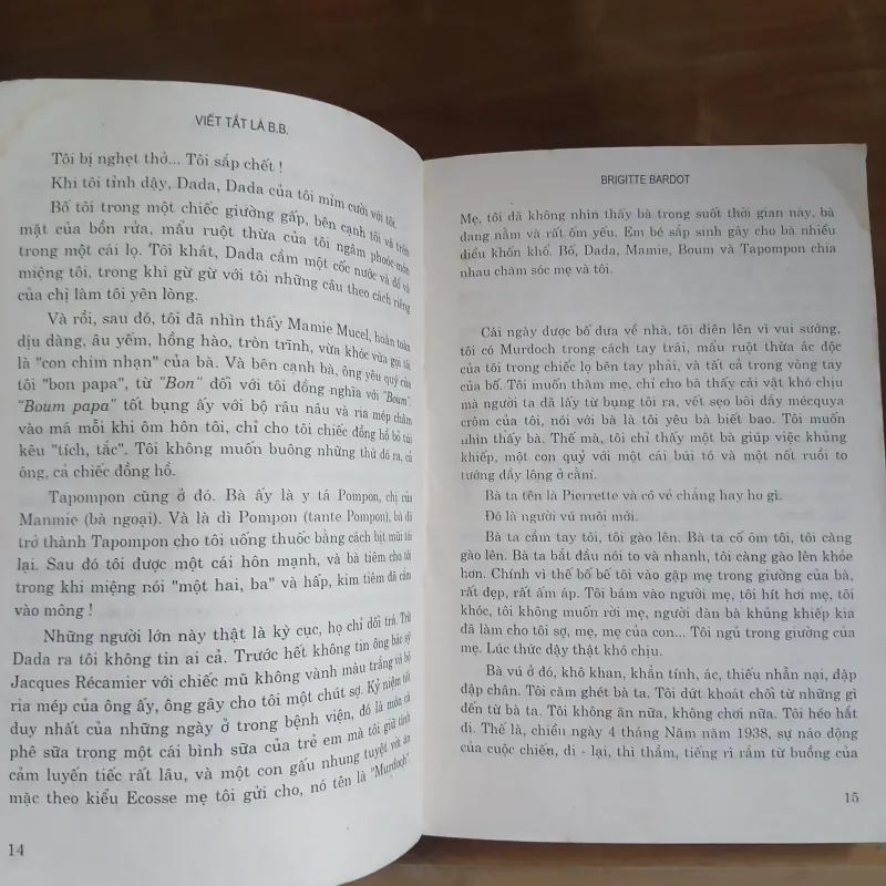 Viết Tắt Là B.B. (Hồi Ký) - Brigitte Bardot 973937