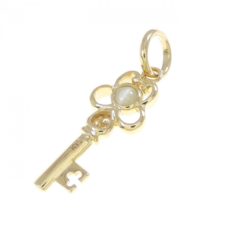 K18YG Mặt dây chuyền đá Chrysoberyl Cat's Eye - Hàng hiệu Chính hãng 864982