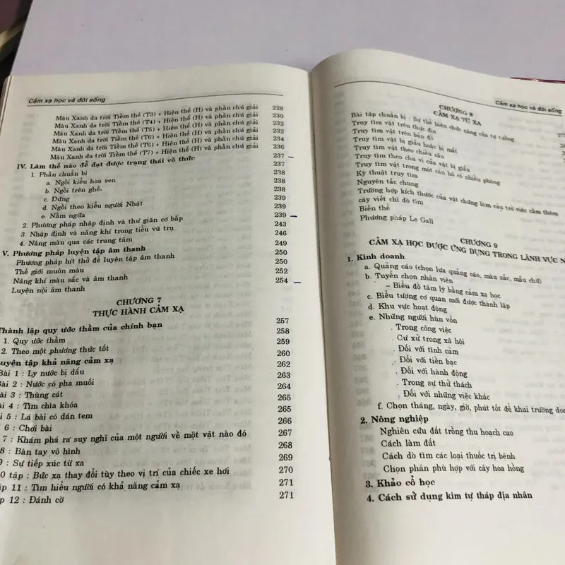CẢM XẠ HỌC & ĐỜI SỐNG  726509