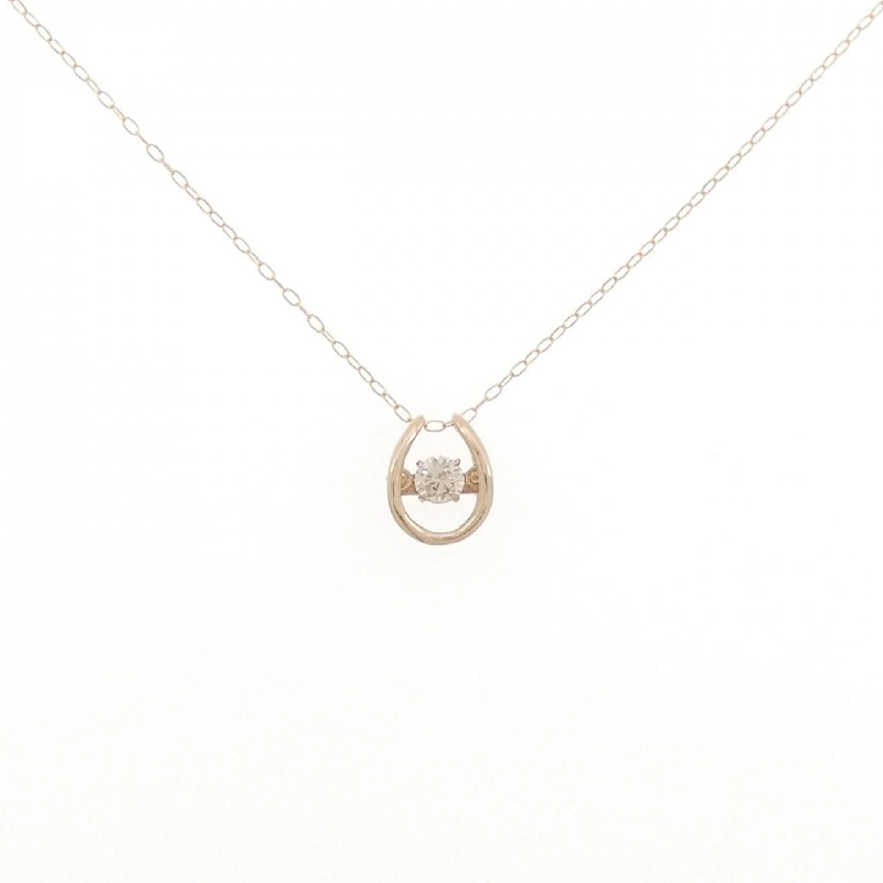 K18PG Dây chuyền kim cương 0.11CT - Hàng hiệu Chính hãng 858900