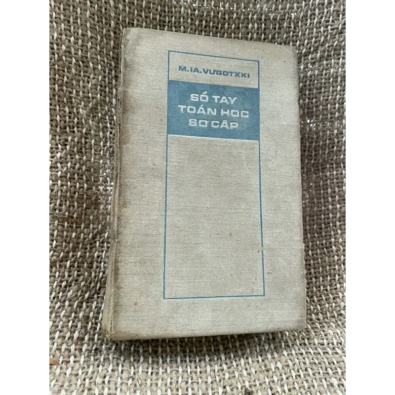 Sổ tay toán học sơ cấp - sách đẹp ;490 trang  1025123