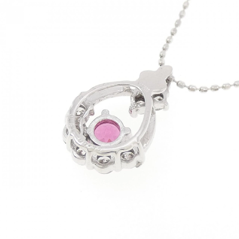 K18WG Dây chuyền Ruby 0.41CT - Hàng hiệu Chính hãng 855945