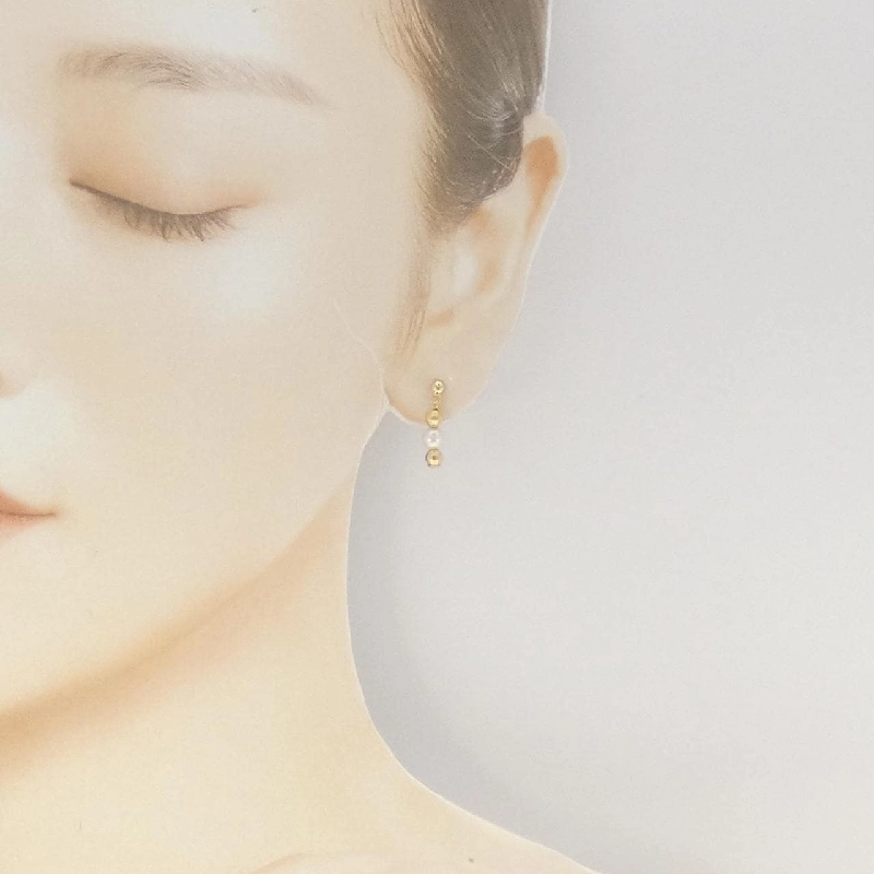 Bông tai ngọc trai Akoya K18YG 4.7mm - Hàng hiệu Chính hãng 868138