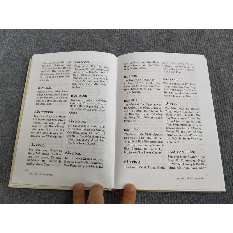 ĐỊA DANH VỀ HỒ CHÍ MINH 549072