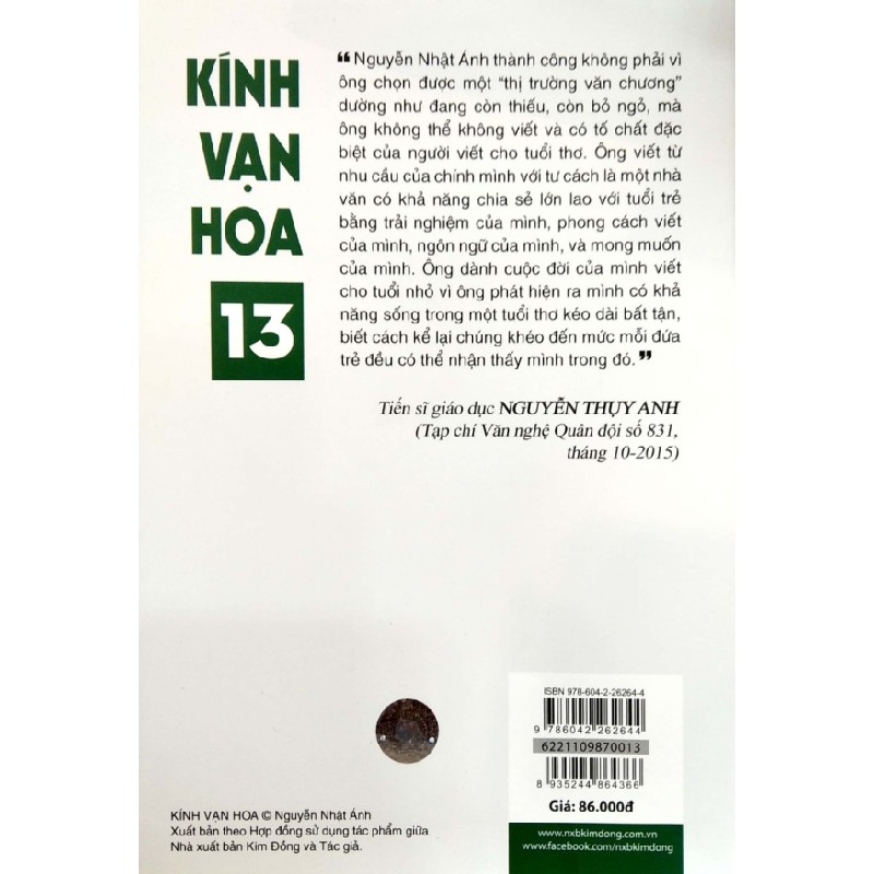 Kính Vạn Hoa - Tập 13 - Lớp Phó Trật Tự - Mẹ Vắng Nhà - Đoàn Kịch Tỉnh Lẻ - Nguyễn Nhật Ánh 146671