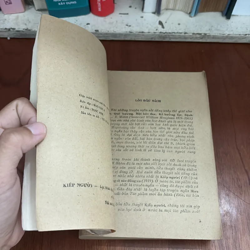 II Sách Xưa: Kiếp Người - X.W. MÔÔN - 1986 605238