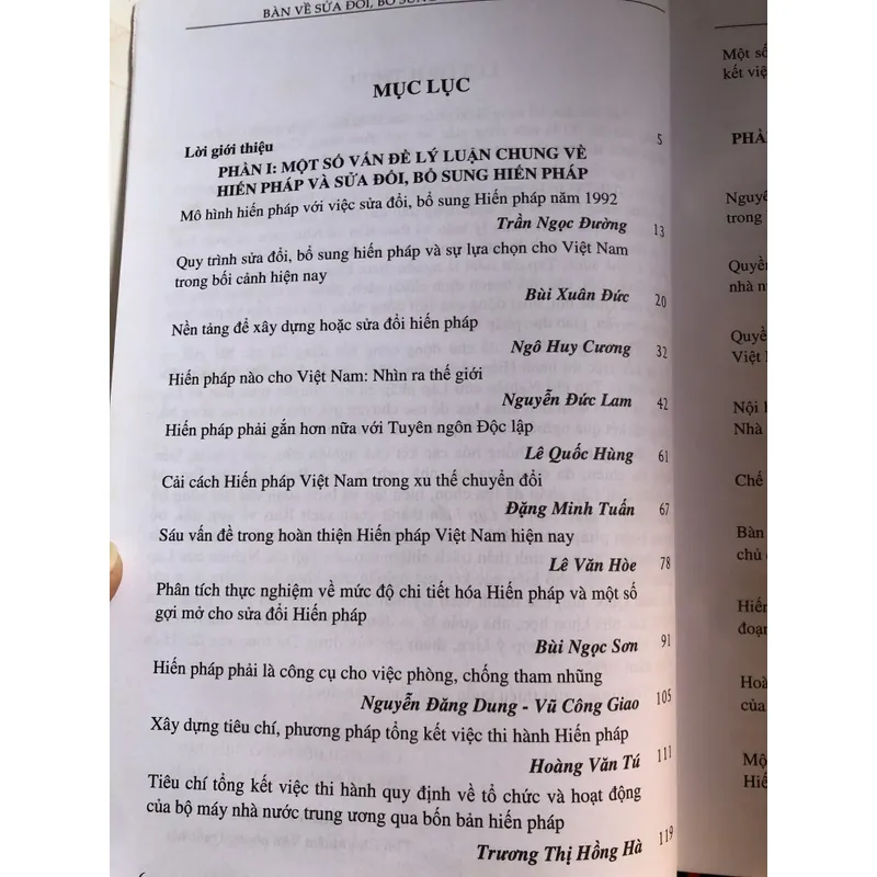 Bàn về sửa đổi và bổ sung Hiến pháp 1992 711648