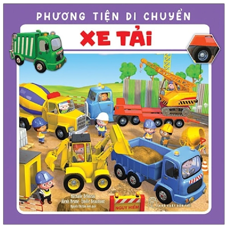 Phương tiện di chuyển. Xe tải - Nathalie Bélineau, Alexis Nesme, Émilie Beaumont 2020 New 100% HCM.PO 47277