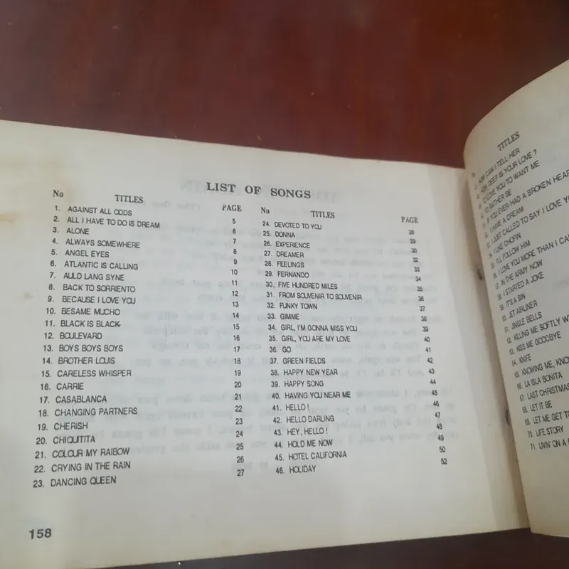 Tuyển tập NHỮNG BÀI HÁT TIẾNG ANH, tập 1 731619