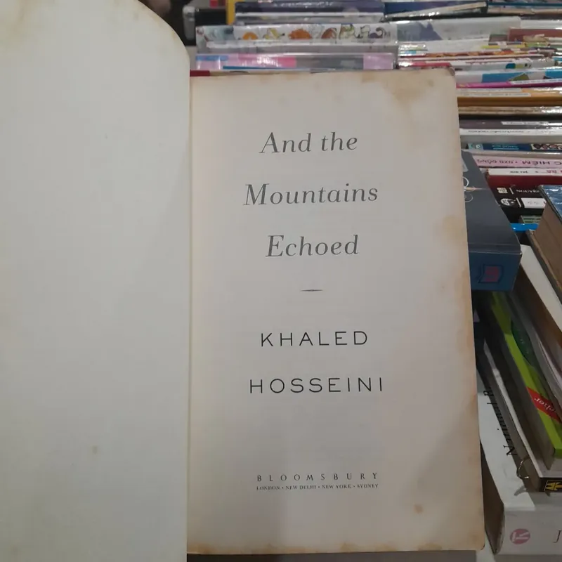 AND THE MOUNTIANS ECHOED - NHỮNG NGỌN NÚI VANG VỌNG  - KHALED HOSSEINI 574217