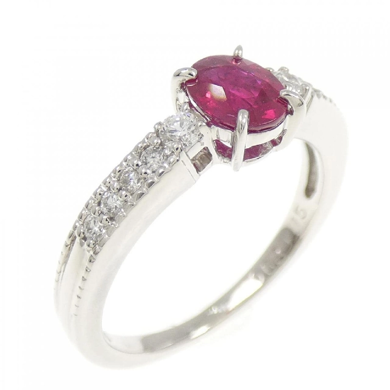 Nhẫn Ruby PT900 0.63CT - Hàng hiệu Chính hãng 855815