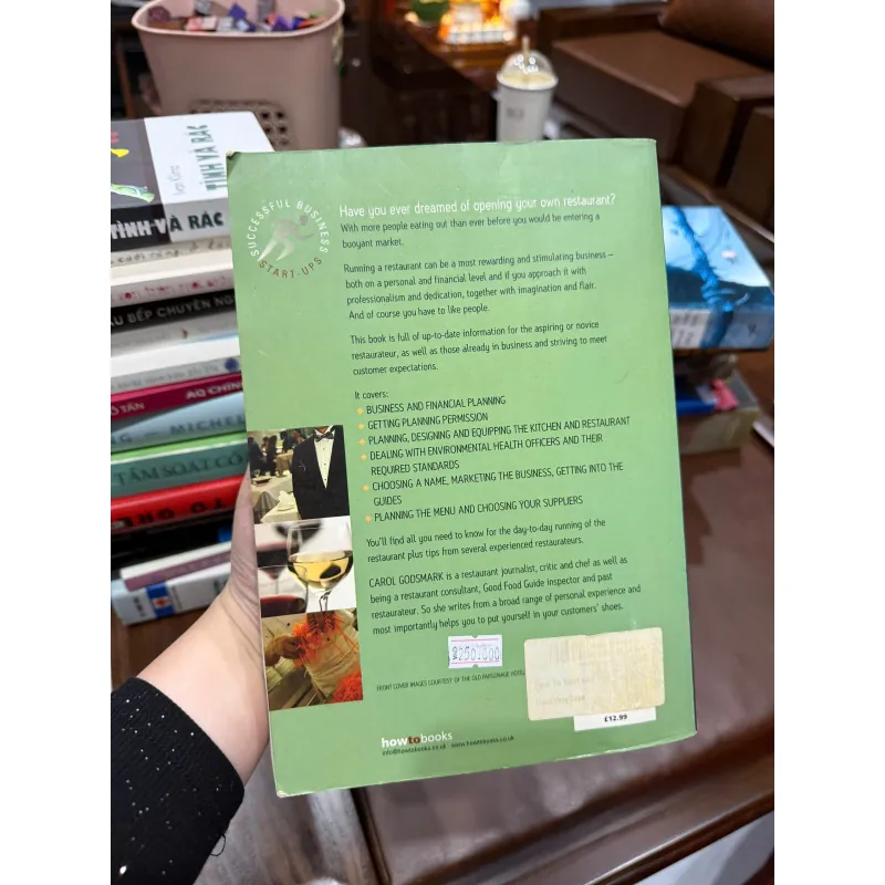 How To Start And Run Your Own Restaurant – Carol Godsmark - K3 1009625