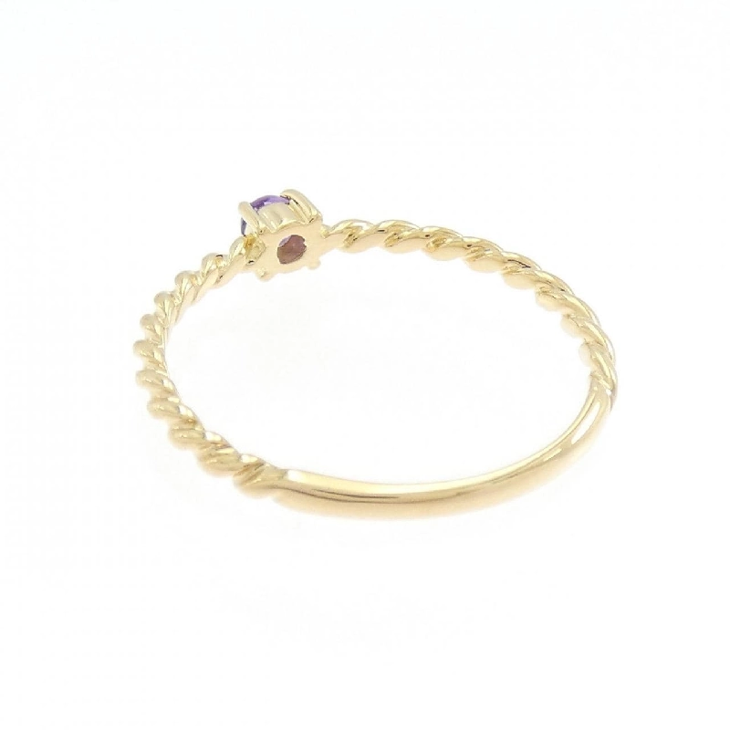 Nhẫn Amethyst K18YG - Hàng hiệu Authentic 850135