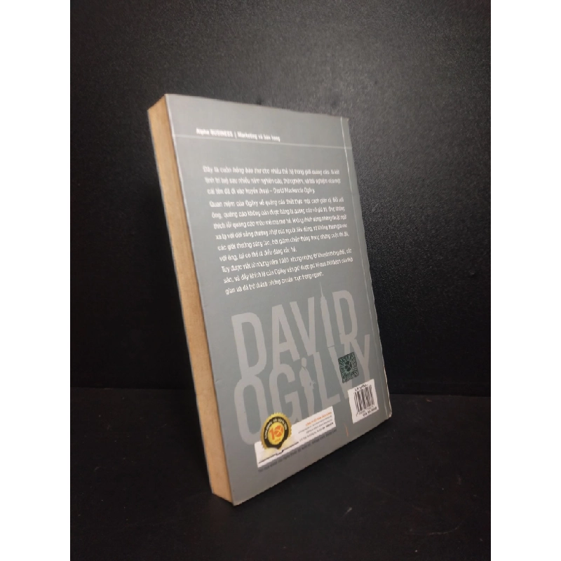 [Phiên Chợ Sách Cũ] Lời tự thú của Một bậc thầy quảng cáo David Ogilvy 2015hcm1910 2303 416516
