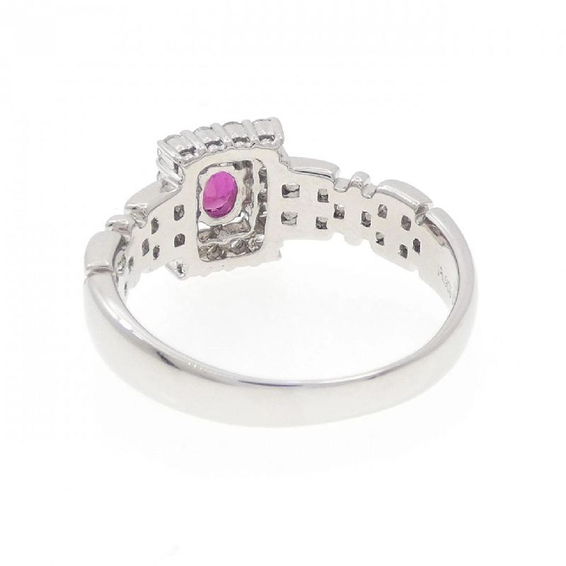 Nhẫn ruby PT900 0.41CT 666986