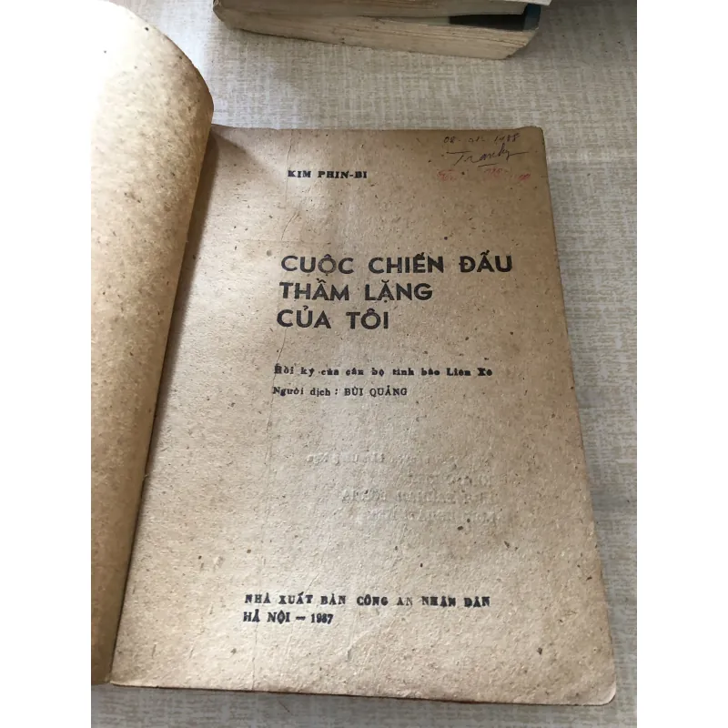 Cuộc chiến đấu thầm lặng của tôi 973901
