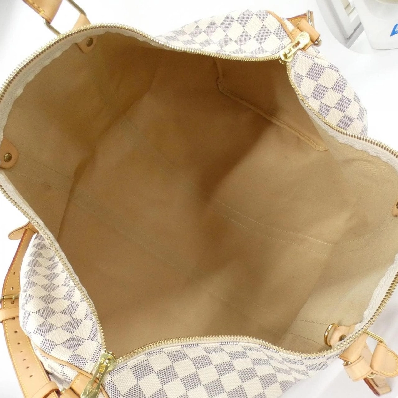 Túi xách Boston Louis Vuitton Damier Azur Keepall Bandoulière 55cm N41429 - Hàng hiệu Chính hãng 770244