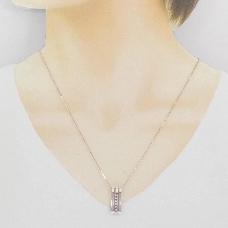 750PG/750WG/K18PG Dây chuyền ruby 0.07CT - Hàng hiệu Authentic 858588