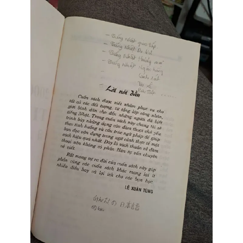 2000 câu đàm thoại tiếng Nhật - Lê Xuân Tùng HỌC NGOẠI NGỮ HCM.TN1008 577245