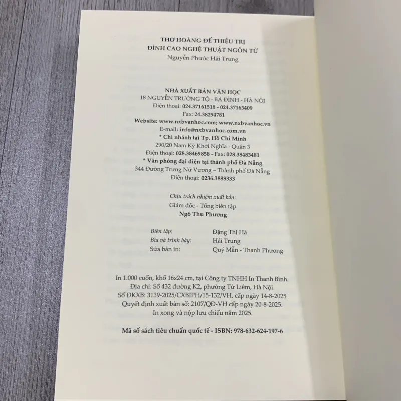 Thơ hoàng đế thiệu trị đỉnh cao nghệ thuật ngôn từ. 3a5 757039