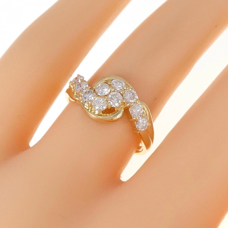 Nhẫn kim cương K18YG 0.72CT - Hàng hiệu Chính hãng 860227