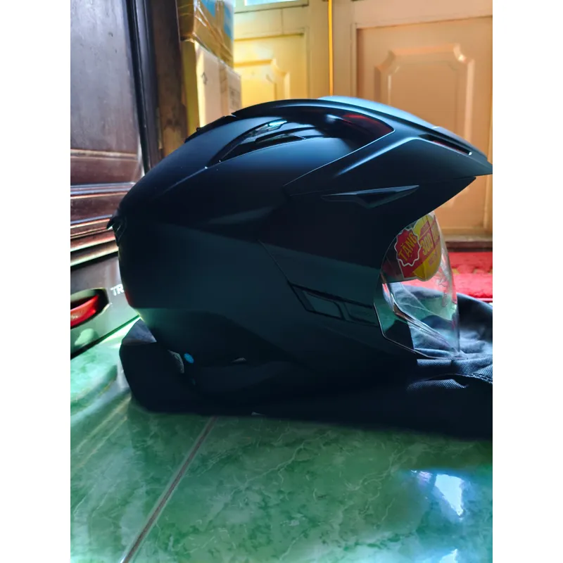 Nón bảo hiểm Mũ bảo hiểm Zeus 613B 3/4 – 2 kính, mái che rời, chính hãng 736595