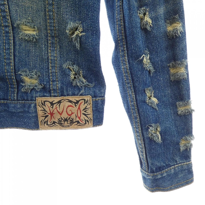 Áo khoác denim HUGO BOSS - Hàng hiệu Authentic 822243