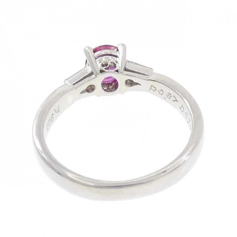 Nhẫn Ruby PT900 0.87CT - Hàng hiệu Chính hãng 852629