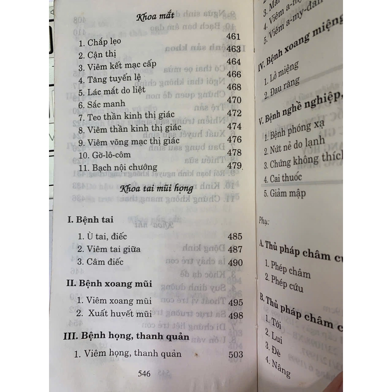 SỐ TAY CHÂM CỨU THỰC HÀNH - LÊ QUÝ NGƯU & TRẦN THỊ NHƯ ĐỨC 547522