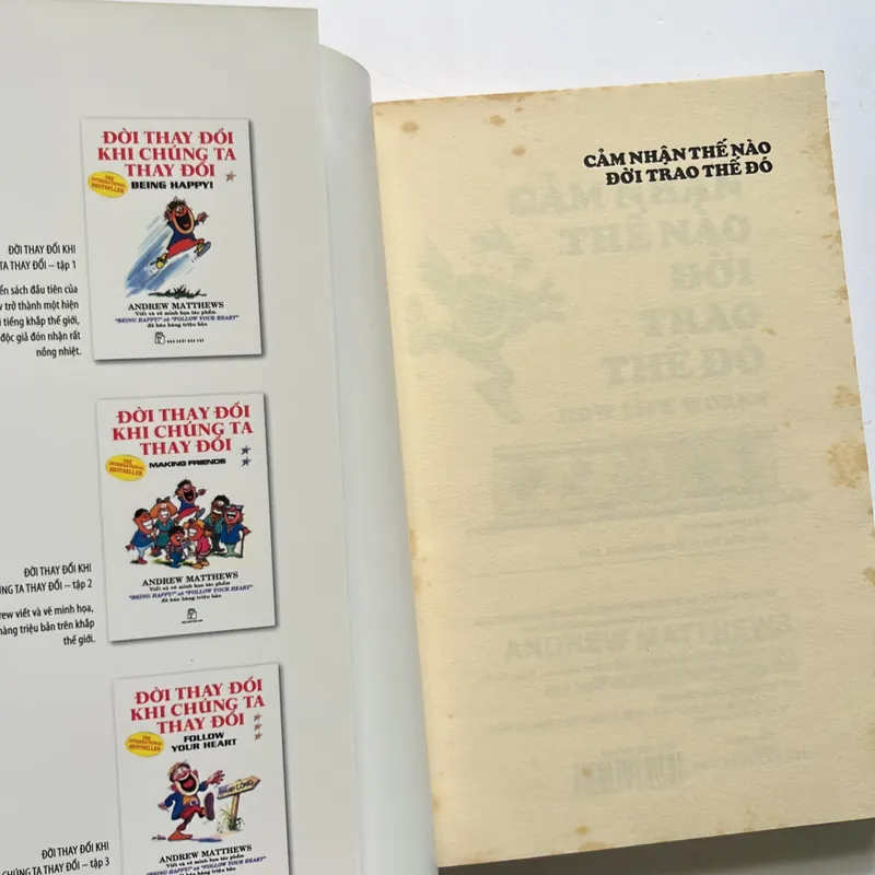 Bán sách cũ - Cảm nhận thế nào đời trao thế đó - Andrew Matthews 576485