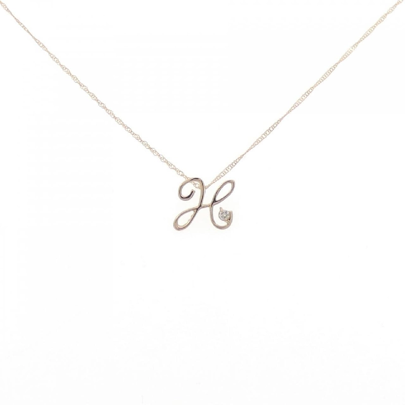 K18PG Dây chuyền kim cương 0.02CT - Hàng hiệu Chính hãng 857474