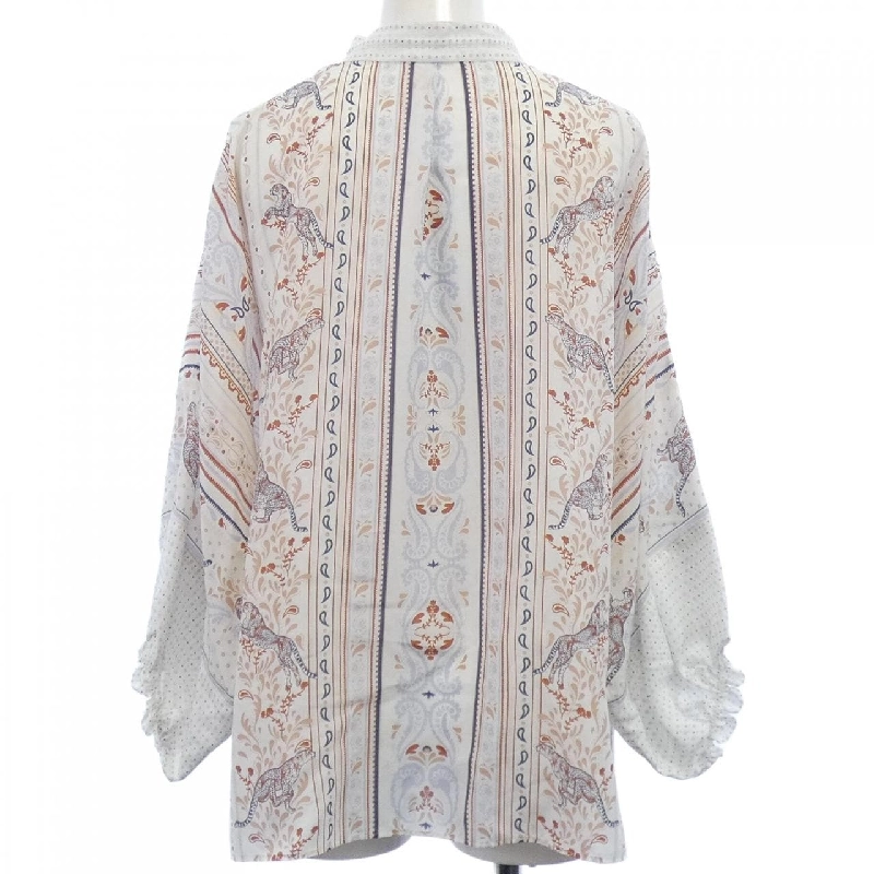 HERMES GUEPARDS ET PALMETTES 5E0626DU Áo thun 628070