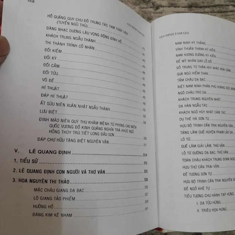 GIA ĐỊNH TAM GIA-Biên dịch Hoài Anh. Hiệu đính TS. Huỳnh Văn Tới...Bản năm 2003 739123
