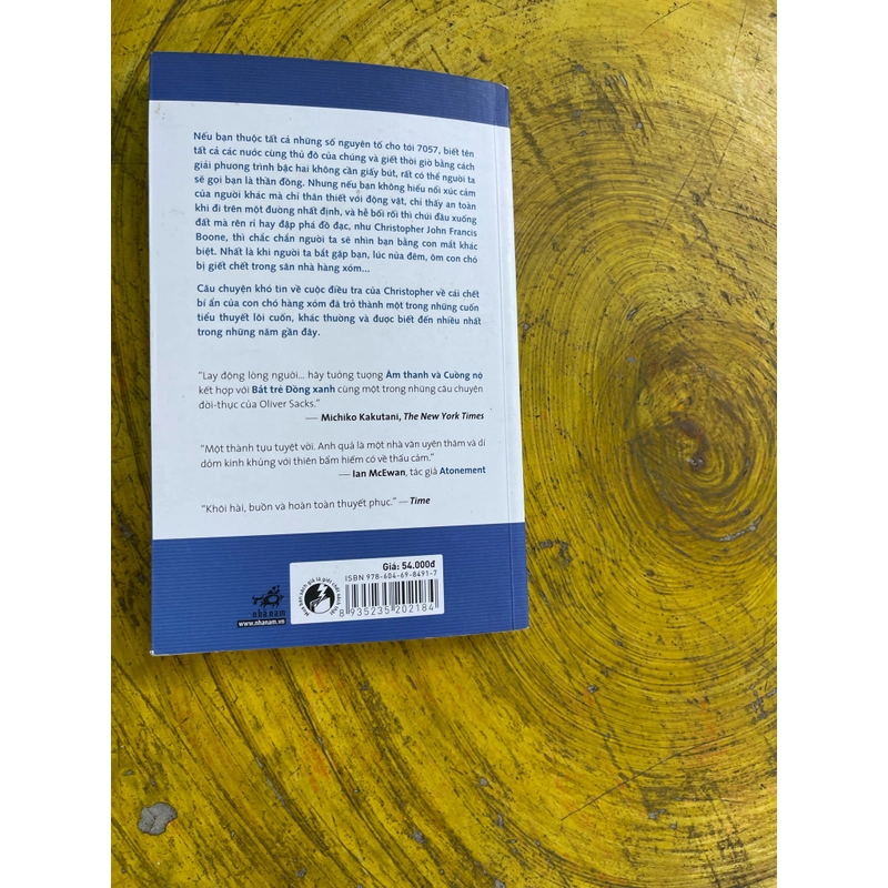 BÍ ẨN VỀ CON CHÓ LÚC NỬA ĐÊM - MARK HADDON 537696