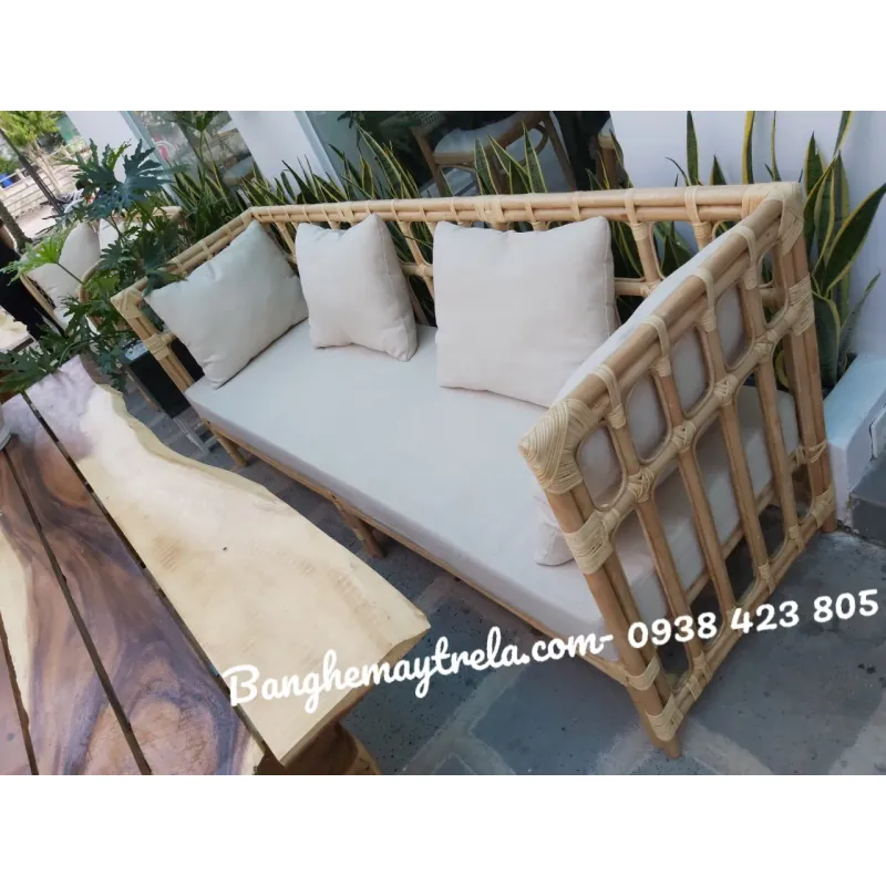 Sofa mây vuông hiện đại 763264
