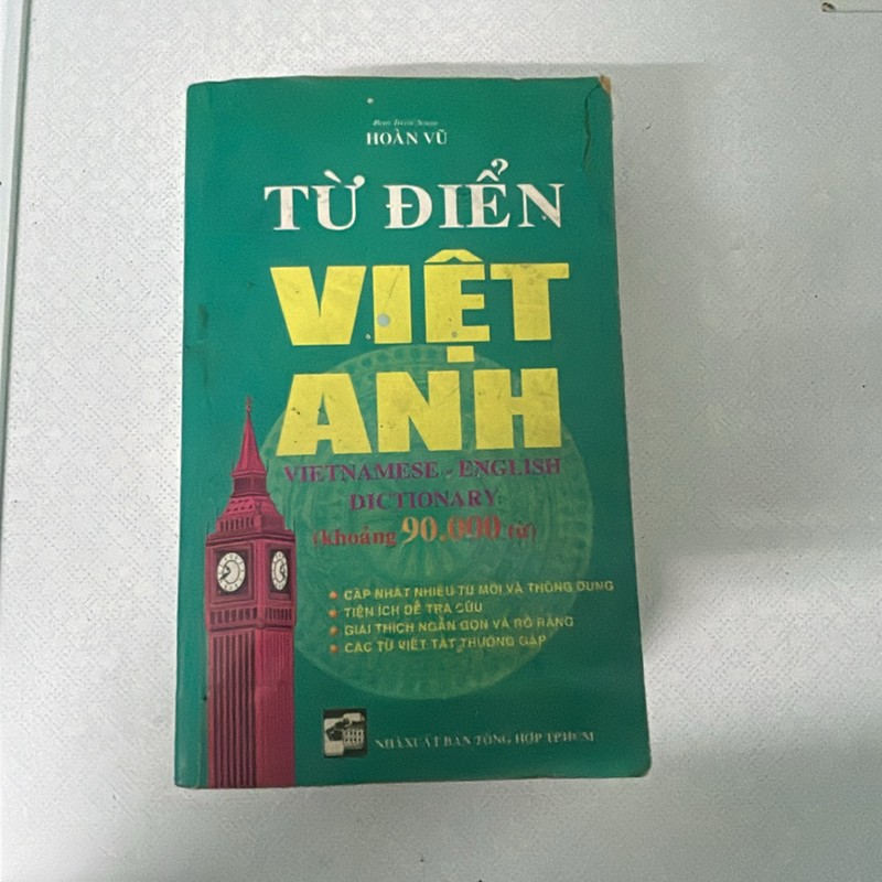 Sách cũ Từ điển Anh - Việt 114229