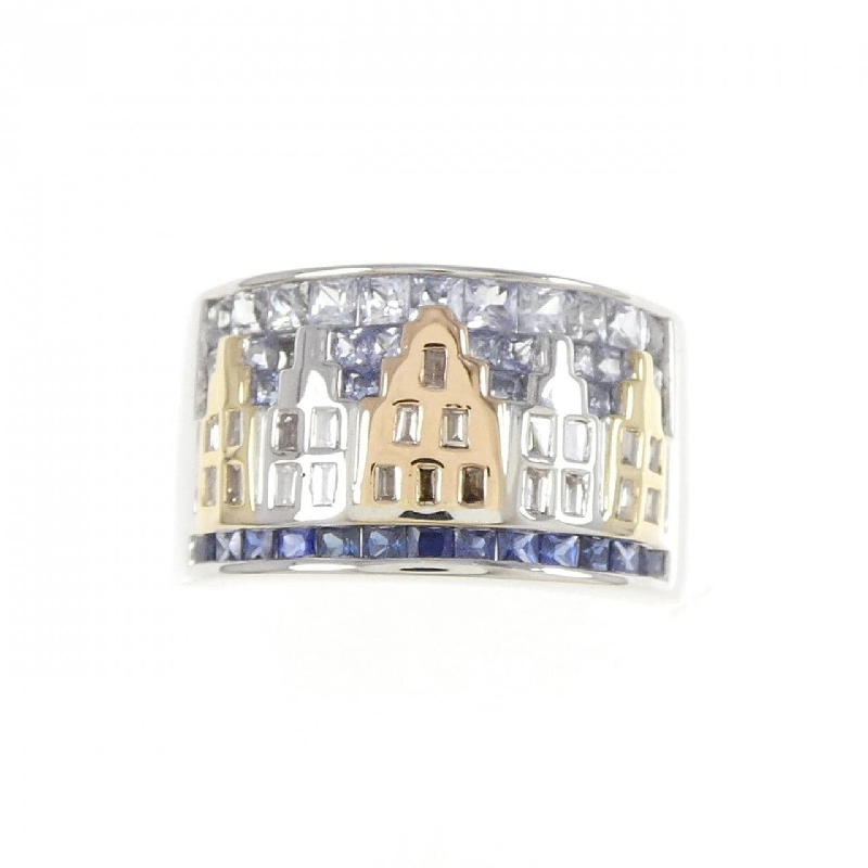 Nhẫn Sapphire Ba Màu K18 1.43CT 670173