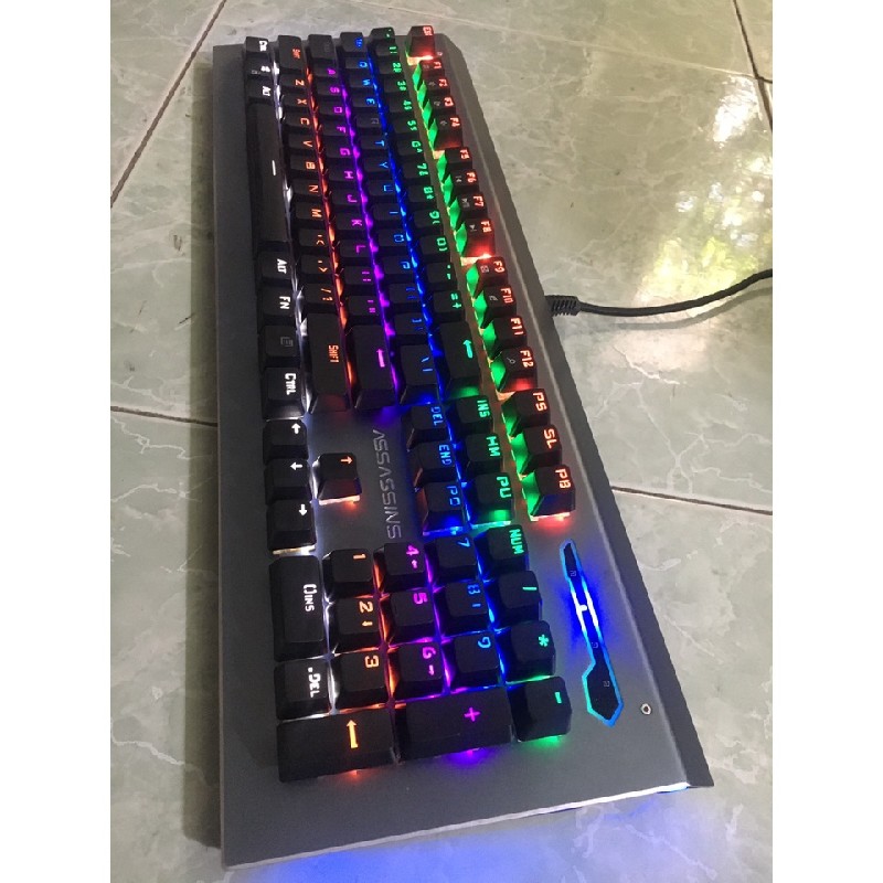 Bàn phím cơ Assassins GK6 hàng đã qua sử dụng còn dùng tốt thanh lý 346