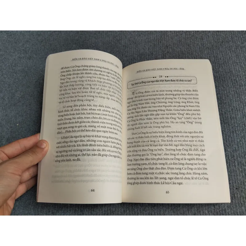 BIỂN VÀ ĐẢO VIỆT NAM (MẤY LỜI HỎI ĐÁP) 694835