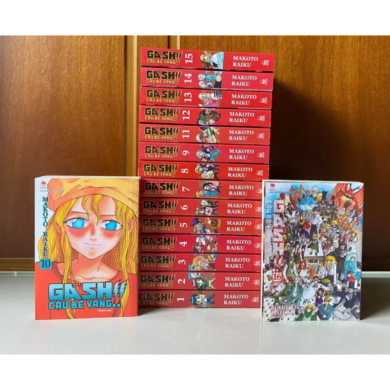 [Truyện Tranh Manga] Gash Cậu Bé Vàng (Trọn Bộ 16/16 Tập - Như Mới) 797627
