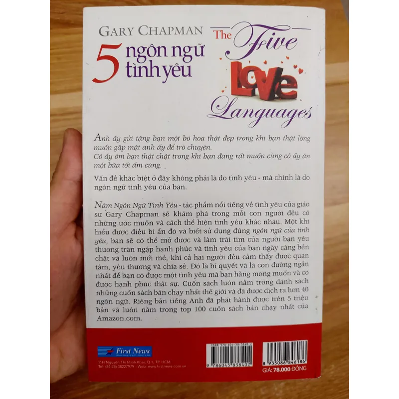 5 ngôn ngữ tình yêu 597801