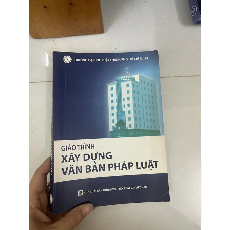 Giáo trình xây Dựng văn Bản pháp Luật 708012