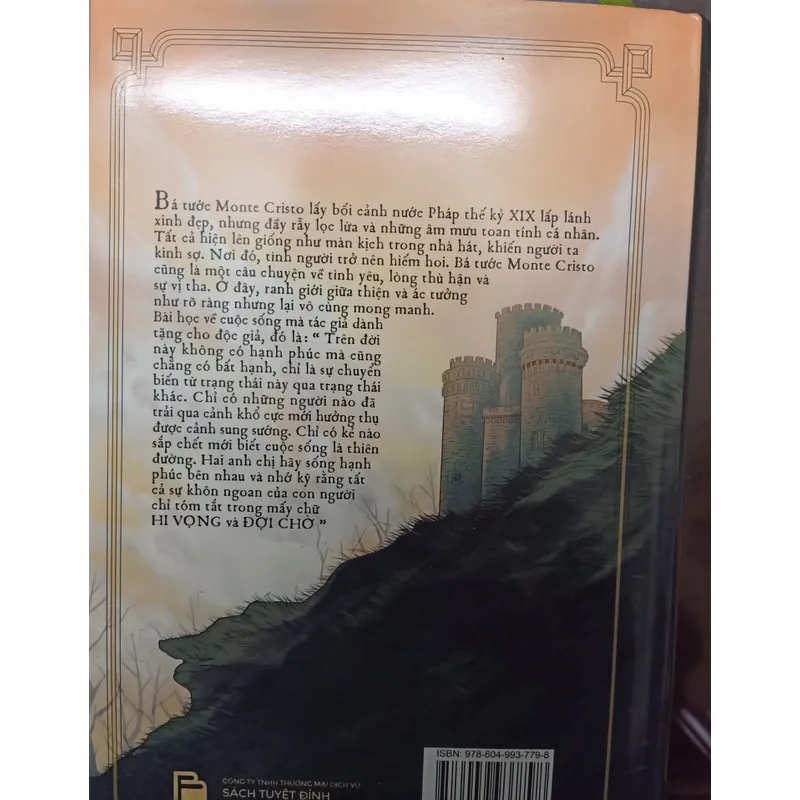 Bá tước Monte Cristo - Sách cũ 639879