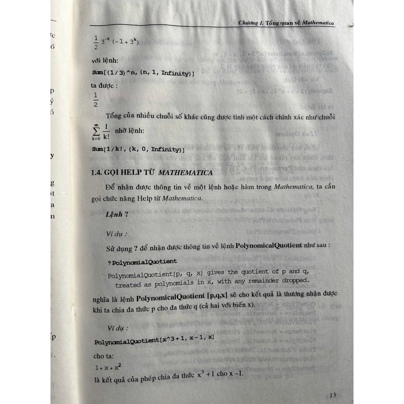 LẬP TRÌNH TÍNH TOÁN MATHEMATICA 4.0 TẬP 1 498234