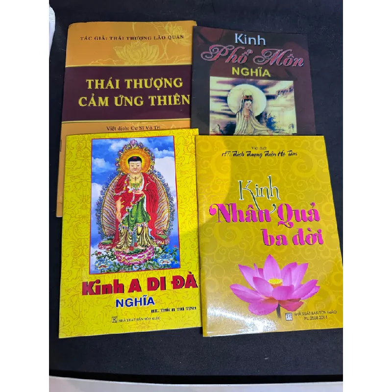[Phiên Chợ Sách Cũ] Combo 4 Cuốn Kinh, Có Sách Tặng 1304 432320