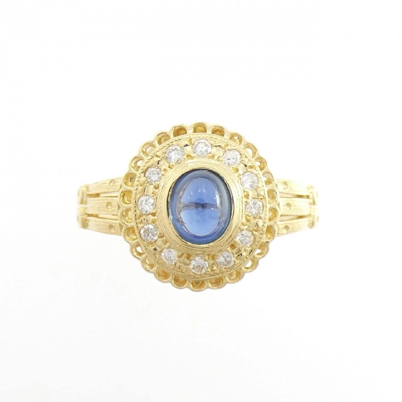 Nhẫn Sapphire K18YG - Hàng hiệu Chính hãng 851526