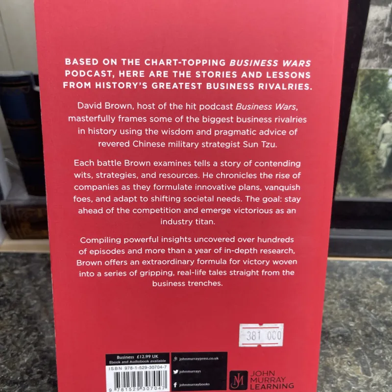 The art of business wars David Brown 751285