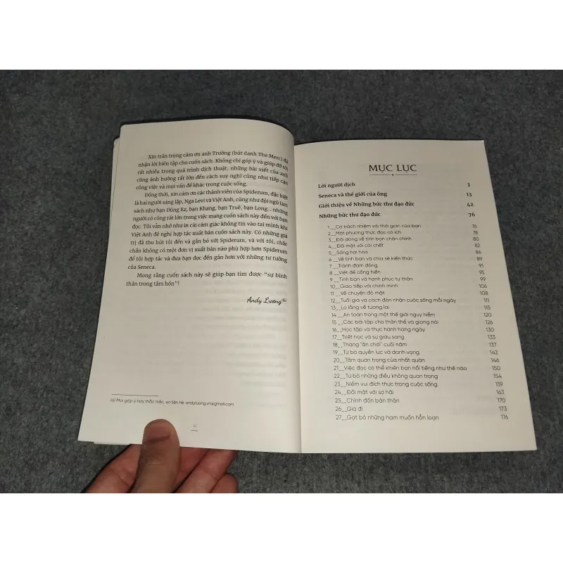 SENECA NHỮNG BỨC THƯ ĐẠO ĐỨC (TRIẾT HỌC THỰC HÀNH: CHỦ NGHĨA KHẮC KỶ TRONG ĐỜI SỐNG TẬP 1) 698972