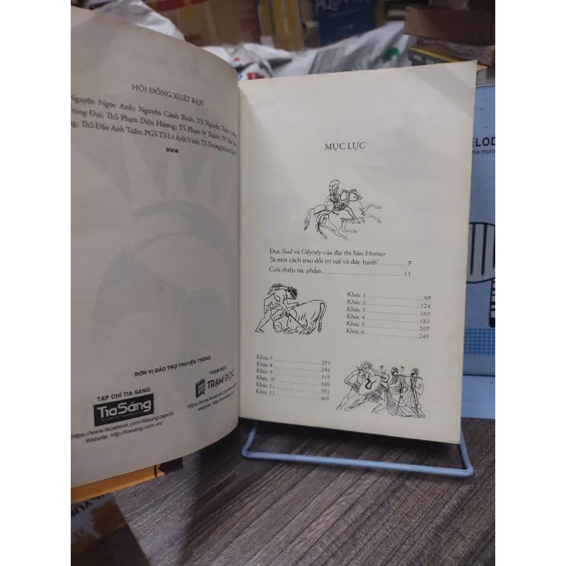Sách: Trường ca ILIAD - TG: Homer (A3) 999419
