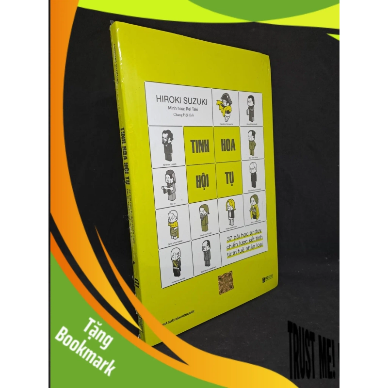 (TẶNG BOOKMARK) Tinh hoa hội tụ 37 bài học tư duy chiến lược kết tinh từ trí tuệ nhân loại mới 100% RBK0108 954000